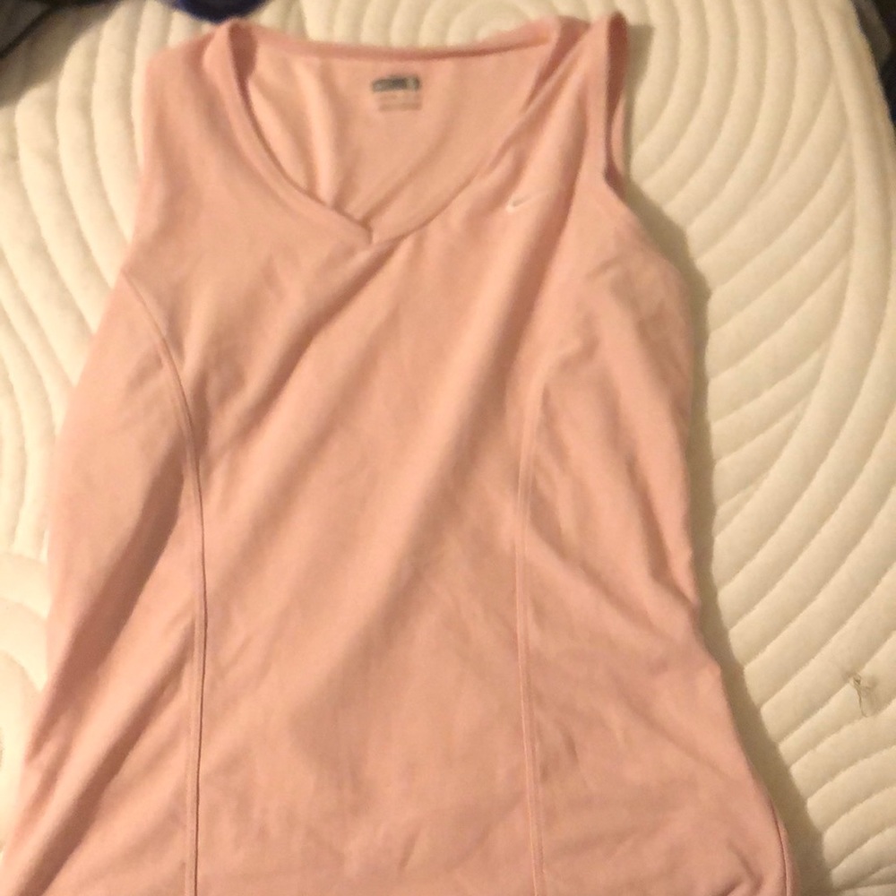 Pastel pink nike top